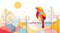 Eagle Geometric Wall Art 003 | Print or Framed