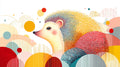 Hog Geometric Wall Art 003 | Print or Framed