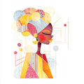 Geometric People Wall Art 012 | Home & Nursery Decor