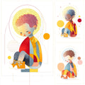 Geometric People Wall Art 015 | Home & Nursery Decor
